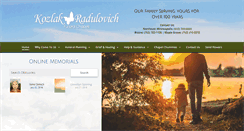Desktop Screenshot of kozlakradulovich.com